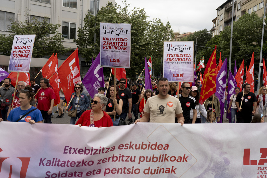 LABen Iruñeko mobilizazioa.