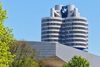 Sede de BMW en Munich, Alemania.