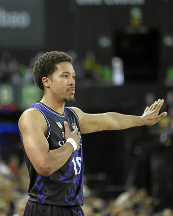 Pantzar fue el mejor del Bilbao Basket.