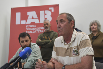 Un momento de la comparecencia de LAB.