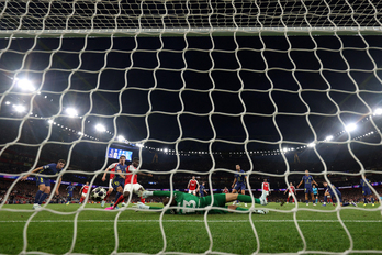 El gol de Saka al filo del descanso le ha valido al Arsenal para lograr el pase a la final.