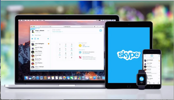Skype mezularitza aplikazioa, egun desagertuta dagoena.