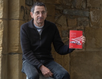 Juan Luis Zabala, ‘Agerre’ nobela berriarekin.