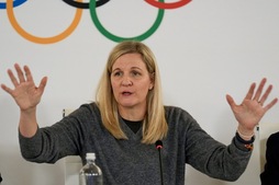 La presidenta del COI, Kirsty Coventry.
