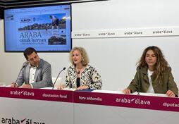 Jardunaldien aurkezpen ekitaldia.