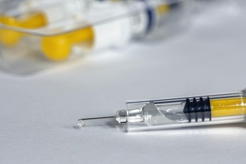 Imagen de archivo de un medicamento inyectable.