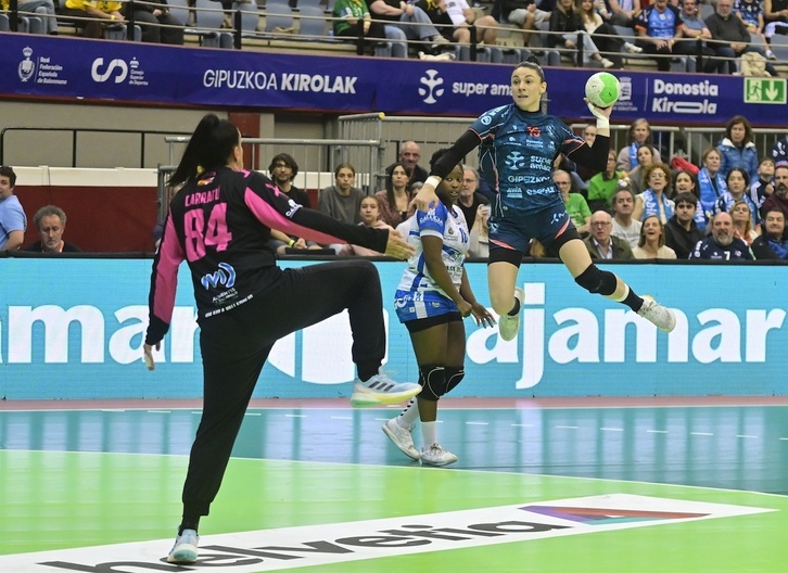 Maitane Etxeberria se ha marcado un partidazo.