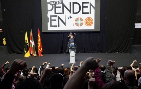 Euskal gazteriarentzako «tresna eta helduleku» izateko konpromisoa berretsi du Ernaik Bergaran