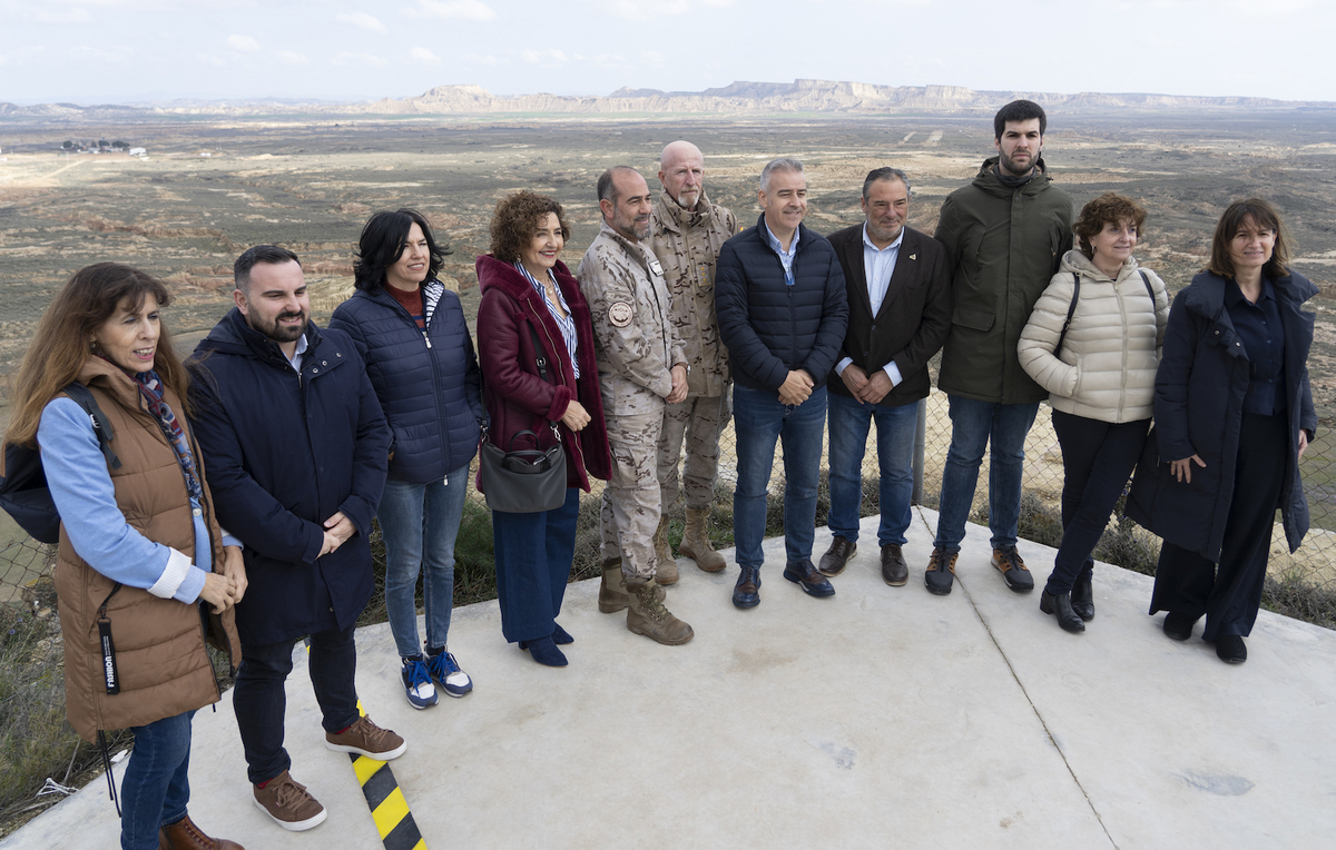 UPN, PSN, PP y Vox rechazan el fin del polígono de tiro de Bardenas