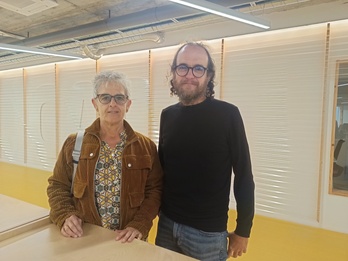 Andoaindarren errealitatea ekarri dute Edurne Ustaritzek eta Andoni Etxezarretak.