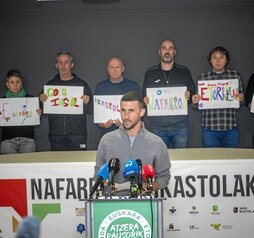 Oier Sanjurjo, presidente de Nafarroako Ikastolen Elkartea.