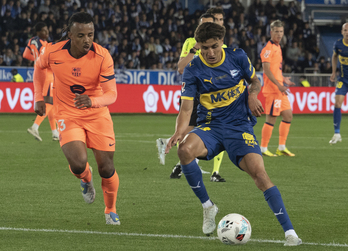 Tenaglia, imperial ante el Barça.