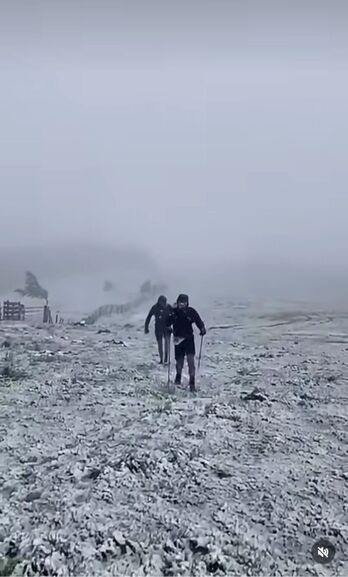 Euskal Trails lasterketetan eguraldi oso makurra izan zuten.