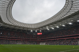 Estadio de San Mamés, en Bilbo.