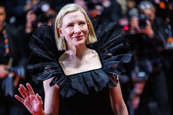 Blanchet, en la alfonbra roja de Cannes.