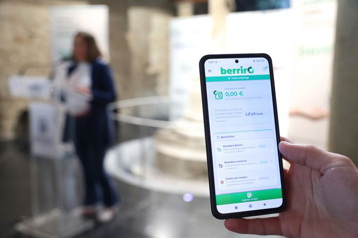 La aplicación Berriro busca impulsar la buena relación entre el pequeño comercio y su clientela.