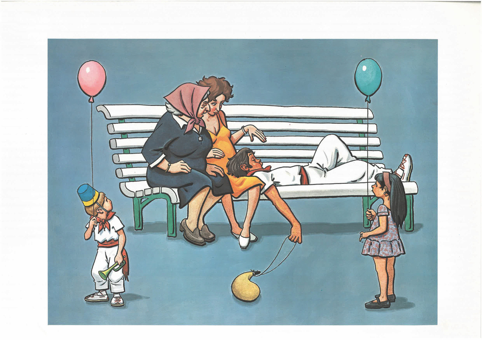 Ilustración inédita de Zaragüeta. Ilustración inédita de Zaragüeta.
