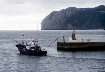 Imagen de archivo del puerto de Bermeo.