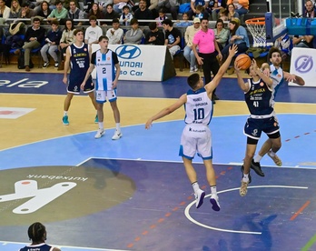 Manex Ansorregi ha sido uno de los destacados de Gipuzkoa Basket.