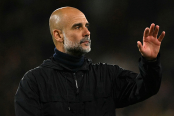Pep Guardiola dejará el banquillo del Manchester City.