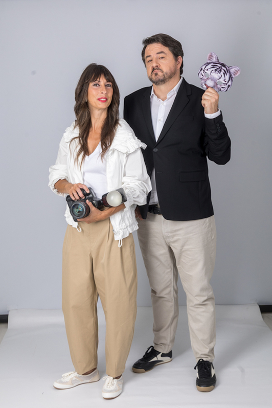 Oihana Maritorena y Andoni Agirregomezkorta.