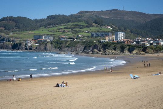 Playa de Bakio.