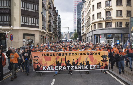 El administrador concursal suspende el ERE de Tubos Reunidos y mantiene la acería