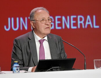 José Antonio Jainaga presidió la Junta General de Accionistas de Talgo celebrada en Gasteiz.