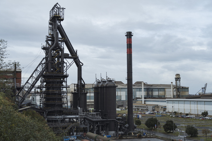 Instalaciones de ArcelorMittal en Sestao.