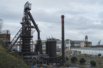 Instalaciones de ArcelorMittal en Sestao.