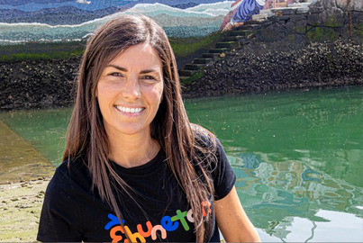 Maite Nieto, Las Viñas eskolako zuzendaria.