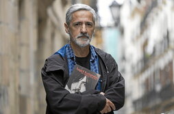 Ángel Katarain presentó su libro ayer en Donostia.