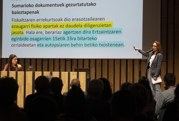 Egia Kerman elkartearen aurkezpena.