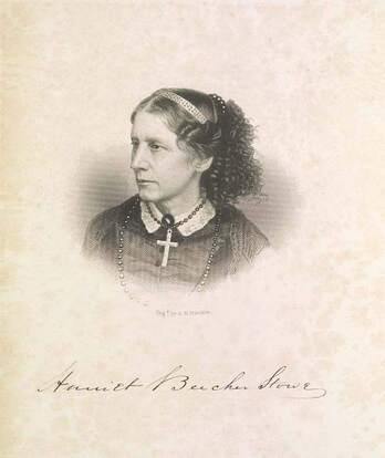 Harriet Beecher Stoweren erretatua.