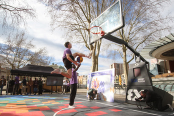 El espectáculo del Basket 3X3 regresa a Bilbo.