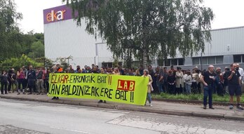 Asteazkeneko protestak luzapena izango du larunbat honetan Adunako zentroan.