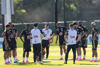 Carlo Ancelotti dirige a la selección de Brasil antes de debutar en la Copa del Mundo 2026