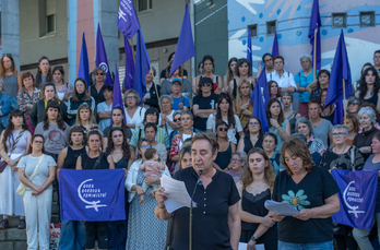 Concentración feminista este viernes tarde en Errenteria.
