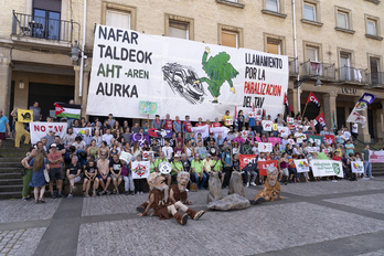 Ekitaldira bertaratutakoek AHTaren kontrako borrokaren aniztasuna erakutsi dute.