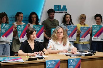 ELA considera necesaria la convocatoria de una huelga en Osakidetza en otoño.