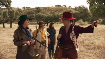 'Día de caza' filmeko lau protagonitak