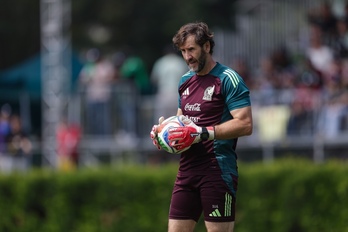 Joseba Ituarte, durante un entrenamiento del Mundial.