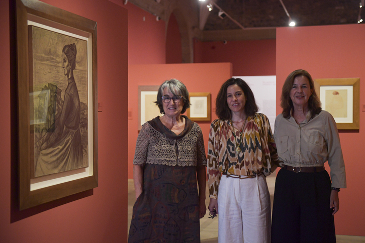 Imagen de la presentación de la muestra.