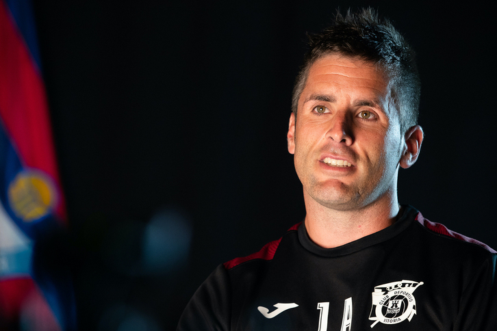 Jokin Aranbarri, entrenador del Eibar.