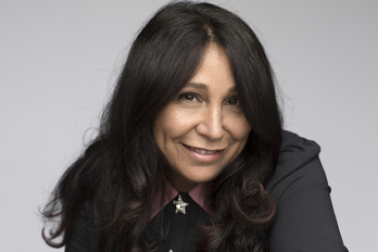 La directora de cine Haifaa al-Mansour.
