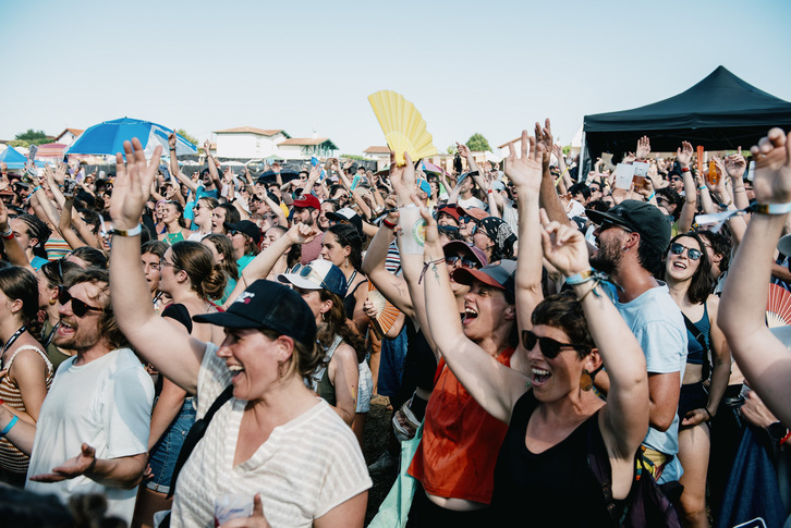 Iaz ere eguzkia eta beroa nagusi izan ziren Euskal Herria Festibala jaialdian.