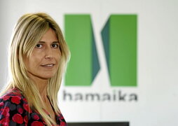 Ainhoa Jauregi, Hamaika Telebistaren zuzendaria.