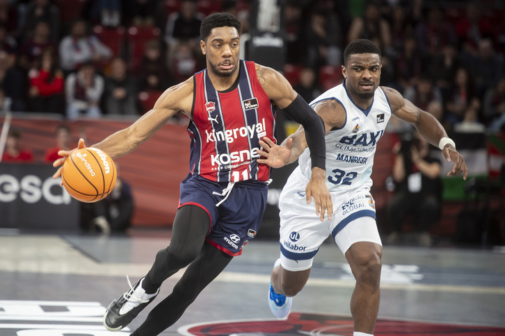 Trent Forrest, uno de los jugadores de Baskonia que no seguirá la temporada siguiente.