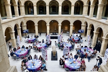 Bilboko Euskal Museoan egin dute akordioaren aurkezpena.
