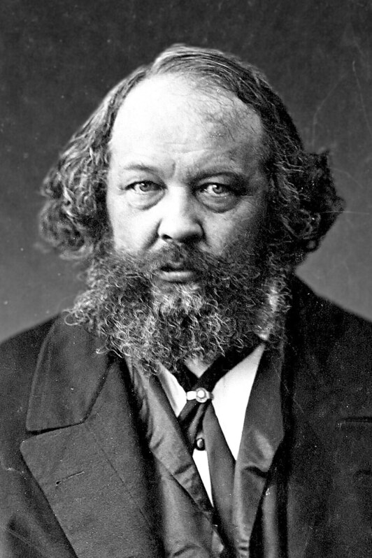 Bakunin, Nadalek egin zion argazki ikonikoan.